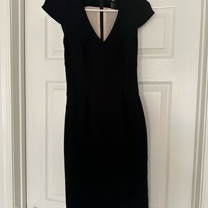 H&M Classic Black Midi Dress